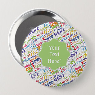 Badge Rond 10 Cm De fête d'anniversaire cadeaux uniques et 18èmes