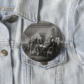 Badge Rond 10 Cm Déclaration d'indépendance (En situation)