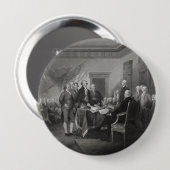 Badge Rond 10 Cm Déclaration d'indépendance (Devant & derrière)
