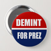 BADGE ROND 10 CM DEMINT 2012 (Devant & derrière)