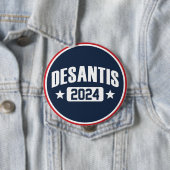 Badge Rond 10 Cm DeSantis 2024 (En situation)