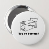 Badge Rond 10 Cm Dessus ou bas (Devant & derrière)