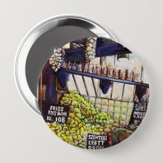 Badge Rond 10 Cm Dimensions de curiosité (Devant & derrière)