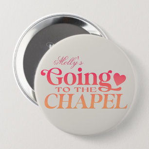 Badge Rond 10 Cm Direction la Chapelle - Conception personnalisée d
