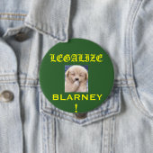 Badge Rond 10 Cm DoggieBlarney (En situation)