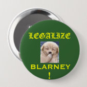 Badge Rond 10 Cm DoggieBlarney (Devant & derrière)