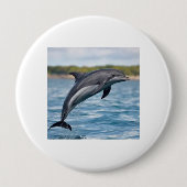 Badge Rond 10 Cm Dolphin (Devant)