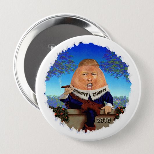 Badge Rond 10 Cm Donald Trump (Devant & derrière)