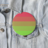Badge Rond 10 Cm Drapeau de fierté Aroflux (En situation)