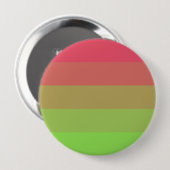 Badge Rond 10 Cm Drapeau de fierté Aroflux (Devant & derrière)
