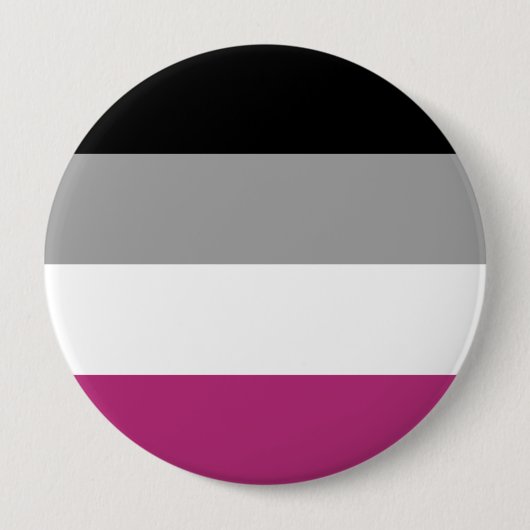 Badge Rond 10 Cm Drapeau de fierté gynéphile (Devant)