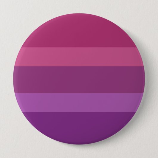 Badge Rond 10 Cm Drapeau de la fierté Aceflux (Devant)