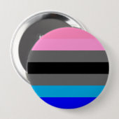Badge Rond 10 Cm Drapeau de la fierté Ambonec (Devant & derrière)