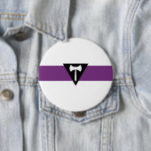 Badge Rond 10 Cm Drapeau de la fierté lesbienne (En situation)