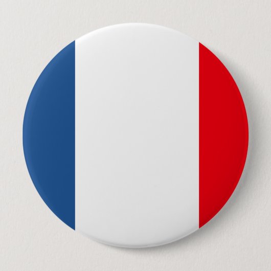 Badge Rond 10 Cm Drapeau de la Martinique (Devant)