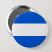 Badge Rond 10 Cm Drapeau du Chiapas (Devant & derrière)