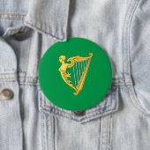 Badge Rond 10 Cm Drapeau républicain irlandais (En situation)