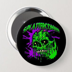 Badge Rond 10 Cm Dresden Fans SplatterCon