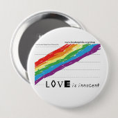 Badge Rond 10 Cm Énorme innocent (Devant & derrière)