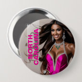 Badge Rond 10 Cm Épingle de bouton du concours ultime (Devant & derrière)