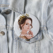 Badge Rond 10 Cm Épingle du bouton de concours personnalisé (En situation)