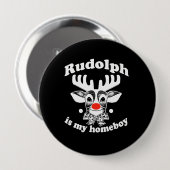 Badge Rond 10 Cm est mon Homeboy (Devant & derrière)