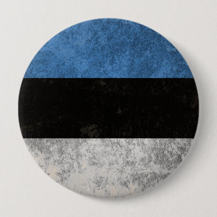 Badge Rond 10 Cm Estonie