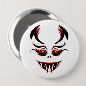 Badge Rond 10 Cm Face déplaisante (Devant & derrière)