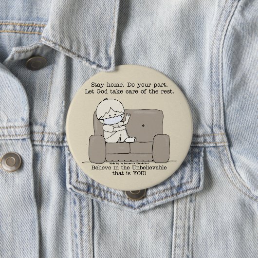 Badge Rond 10 Cm Fais Ta Part (En situation)