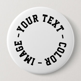 Badge Rond 10 Cm Faites-le vôtre Rond 4 pouces