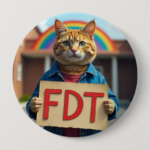 Badge Rond 10 Cm FDT Si vous connaissez