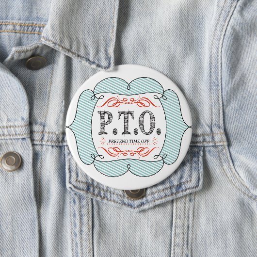 Badge Rond 10 Cm Félicitations amusantes pour faire semblant d'être (En situation)