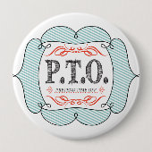 Badge Rond 10 Cm Félicitations amusantes pour faire semblant d'être (Devant)