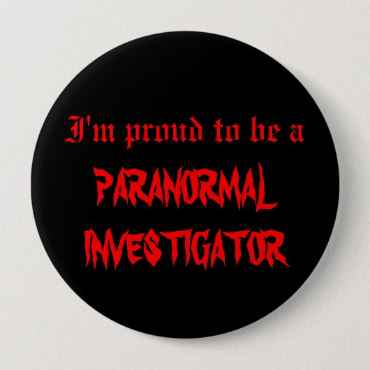 Badge Rond 10 Cm "Fier d'être" insigne (Devant)