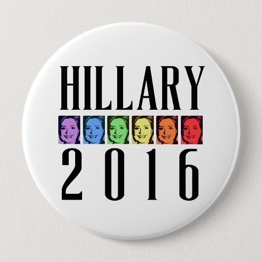 BADGE ROND 10 CM FIERTÉ 2016 DE HILLARY - .PNG (Devant)