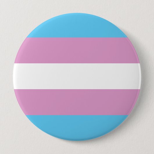 Badge Rond 10 Cm Fierté transexuelle (Devant)
