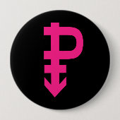 Badge Rond 10 Cm Fierté transexuelle - (Devant)