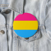 Badge Rond 10 Cm Fierté transexuelle LGBTQ (En situation)
