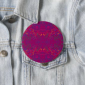 Badge Rond 10 Cm Floradore - Fuchsia (En situation)