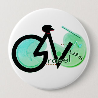 Badge Rond 10 Cm Fous du Gravel