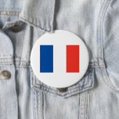 Badge Rond 10 Cm France (En situation)
