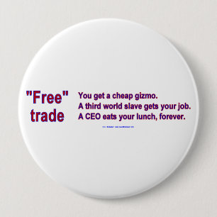 Badge Rond 10 Cm FreeTradeGizmo