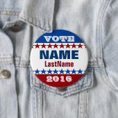 Badge Rond 10 Cm Gagnez votre campagne (En situation)