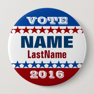 Badge Rond 10 Cm Gagnez votre campagne