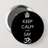 Badge Rond 10 Cm ganesh (Devant & derrière)