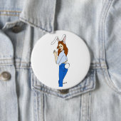 Badge Rond 10 Cm garçon (En situation)