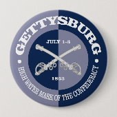 Badge Rond 10 Cm Gettysburg (B&G) (Devant)