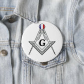 Badge Rond 10 Cm Gîte de France (En situation)