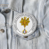 Badge Rond 10 Cm Gîte de France (En situation)