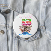 Badge Rond 10 Cm Grand bouton de logo (En situation)